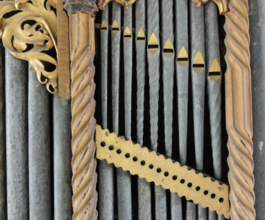 Oosthuizen - Grote kerk - detail organ case
